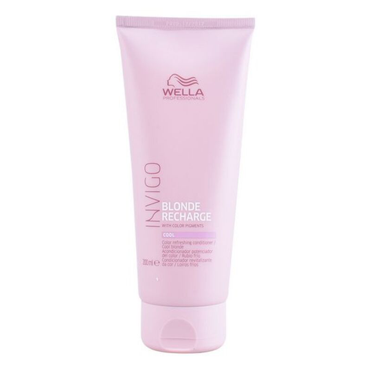 Conditioner för färgat hår Invigo Blonde Recharge Wella (200 ml)