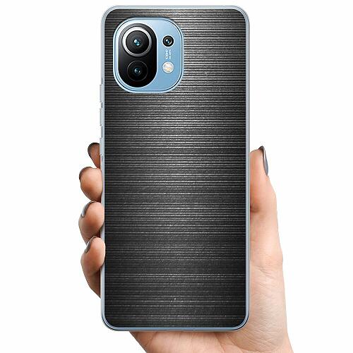 Xiaomi Mi 11 TPU Mobilskal Brushed Metal