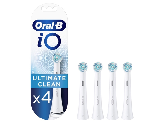 Oral-B tip ORAL-B Ultimate Clean iO magnetic brush tip White 4 pieces