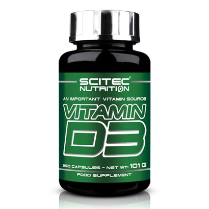 Scitec Nutrition Vitamin D3 250 caps