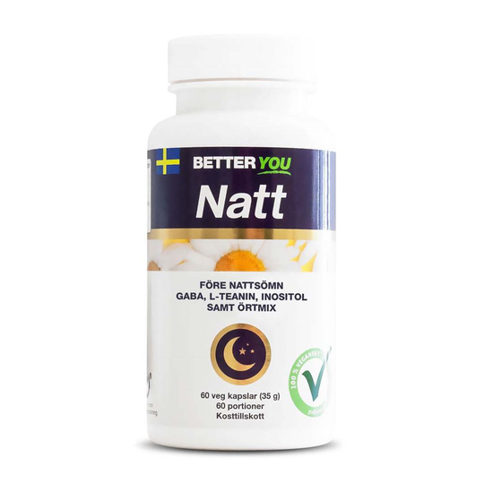 Natt, 60 caps, Aminosyror