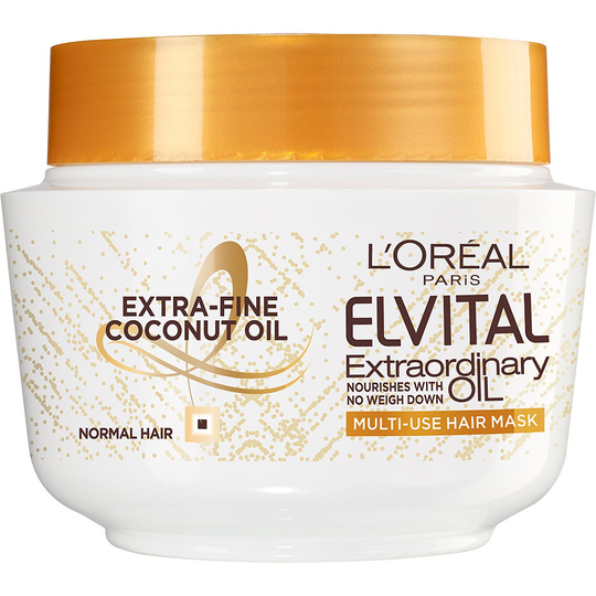 Elvital Extraordinary Oil Coconut Multi-use hair Mask, 300 ml L'Oréal Paris Hårolja