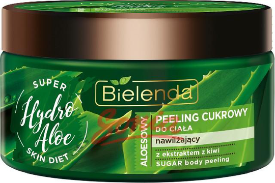 Bielenda Super Skin Diet Hydro Aloe Body Scrub moisturizing sugar 350g