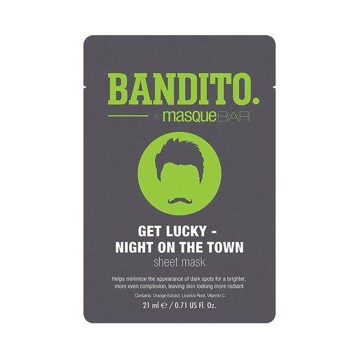 Masque BAR Get Lucky Night on the town Sheet Mask