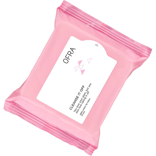OFRA Cosmetics Cleanse It Off Wipes, OFRA Cosmetics Sminkborttagning