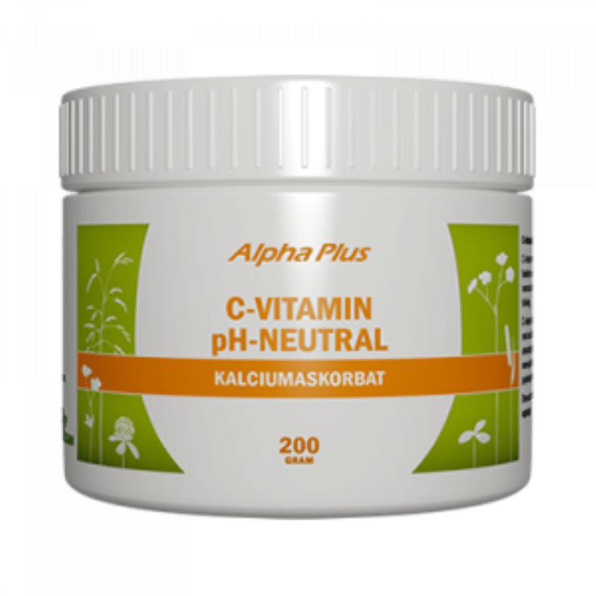 C-Vitamin pulver ph-neutral 200 gram Alpha Plus
