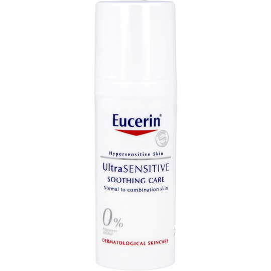 Eucerin UltraSENSITIVE och AntiREDNESS UltraSENSITIVE Soothing Care No