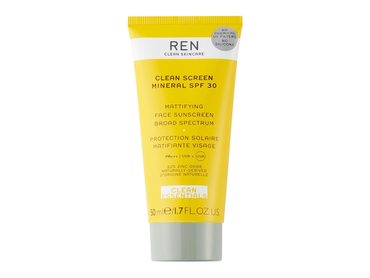 Clean Screen Mineral SPF30 40ml, REN Solskydd & Solkräm