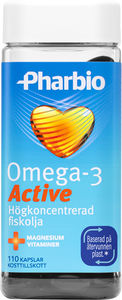 Pharbio Omega-3 active 110 st