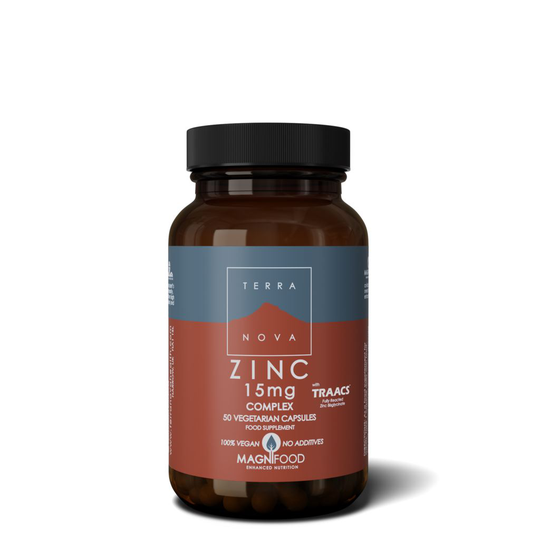 Terranova Zinc 15 mg Complex 50 kapslar