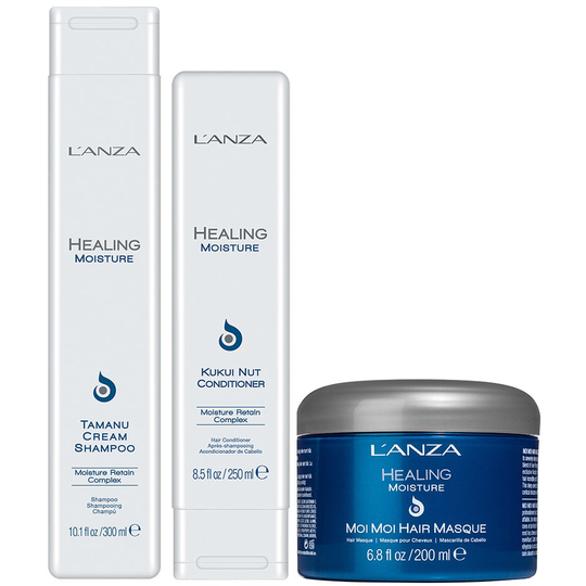 Healing Moisture Trio, L'ANZA Schampo