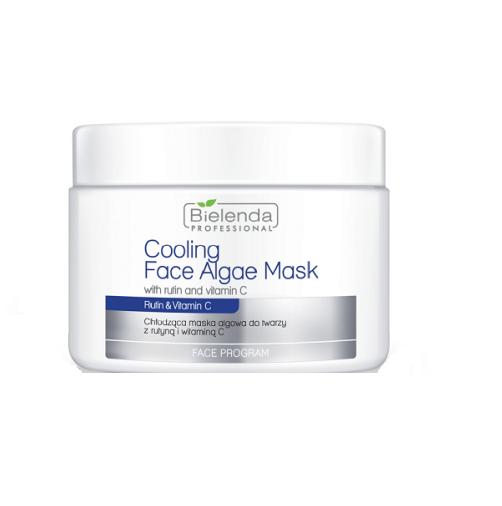 Bielenda PROFESSIONAL Face The Face Cooling Alger Mask med vitamin C & Rutin kylning alger masken till ansiktet på den rutin och vitamin C-190g