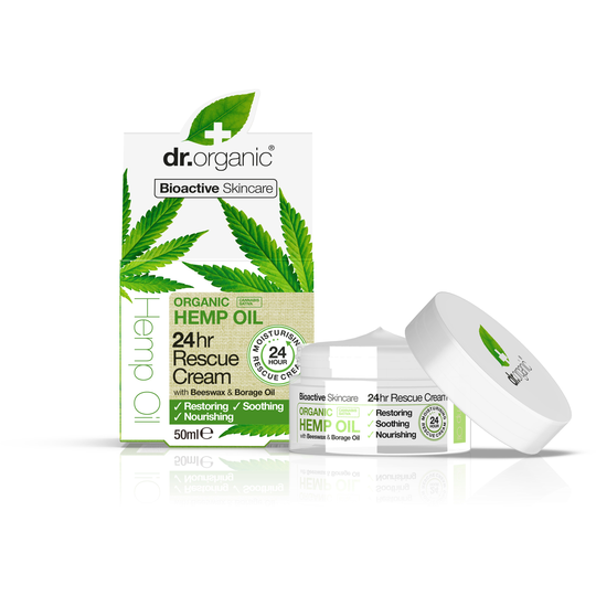 Dr Organic Hampa Skin Cream Rescue 50 ml