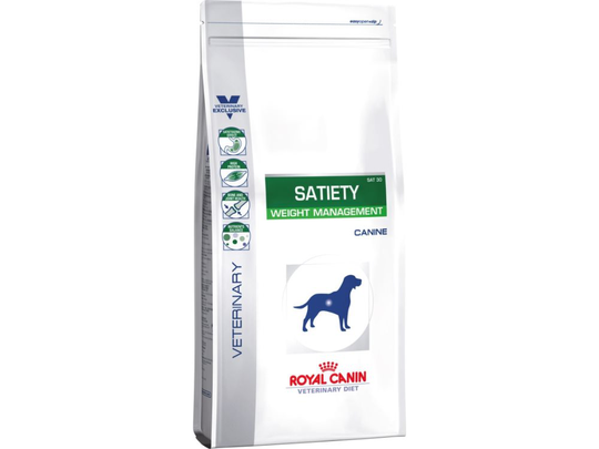 Royal Canin Satiety Weight Management, 1,5 kg, Jätte (> 45kg), Maxi (26 - 44 kg), Medium (11 - 25 kg), Diabetes, Hunger regulation, Vitamin A, Vitami