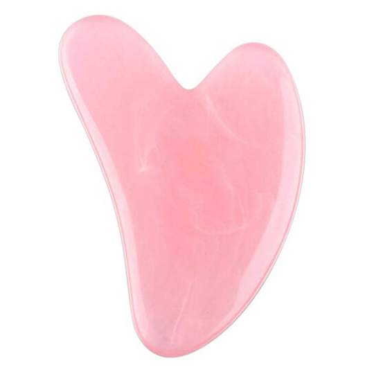 Resin Quartz Gua Sha Sten Ansiktsverktyg Mineralsten