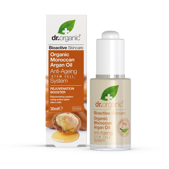 Dr Organic Argan Facial Serum Anti-Aging Stem Cell System 30 30 ml