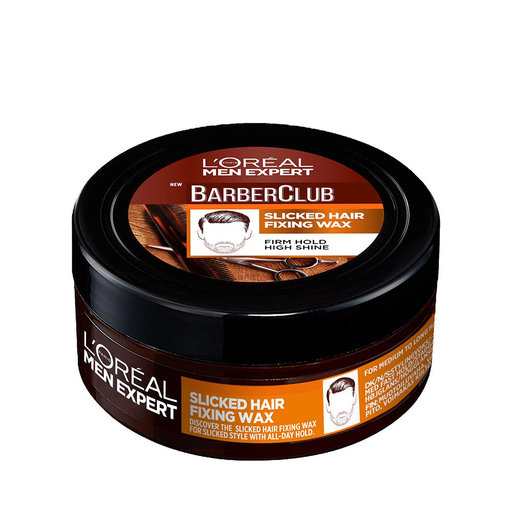 Expert Styling BarberClub Slicked Hair Fixing Wax, 75 ml