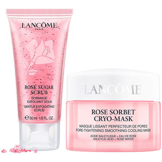 Rose Scrub & Mask, Lancôme Set / Boxar