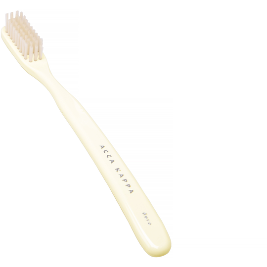Acca Kappa Tooth Brush Vintage Hard Nylon Bristles White