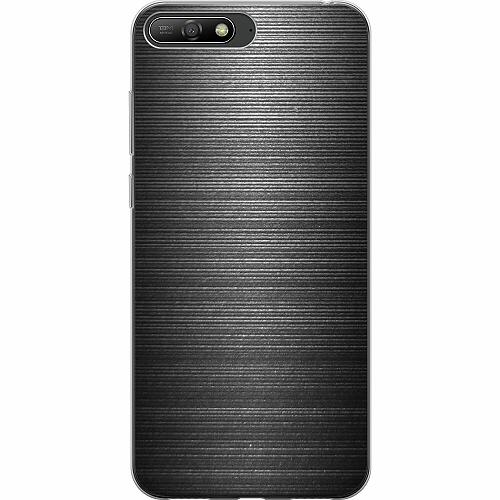 Huawei Y6 2018 Mjukt skal - Brushed Metal