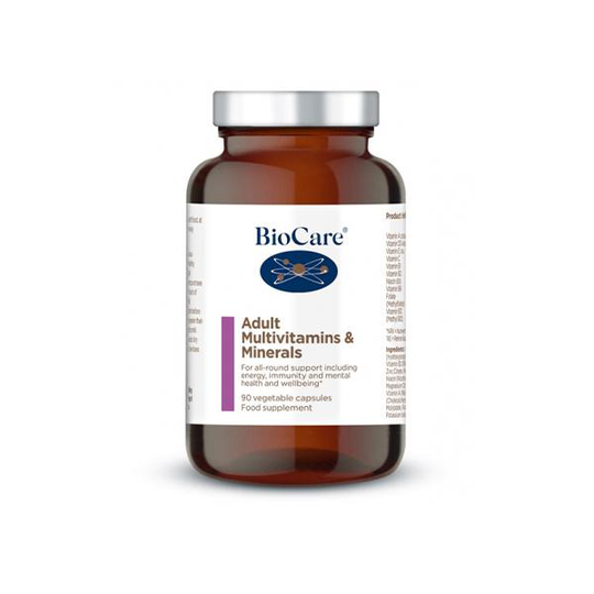 BioCare Adult Multivitamins & Minerals, 90 kapslar