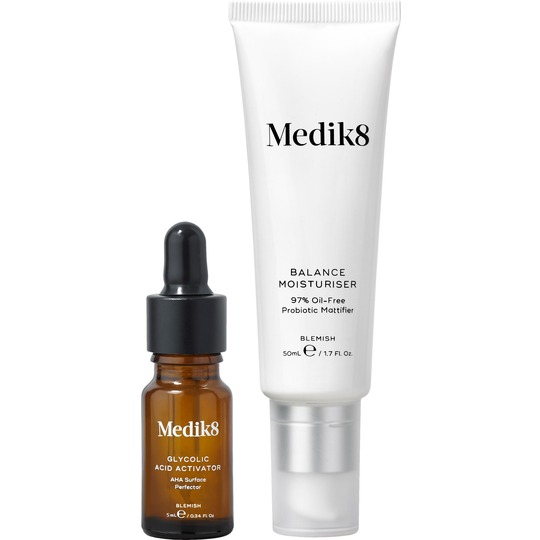 Medik8 Balance Moisturiser with Glycolic Acid Activator 50 + 10ml 50 m