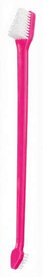 hundtandborste 23 cm rosa 4 st