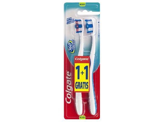Colgate Brush 360 ° Whole Mouth Clean Medium 1 + 1 free