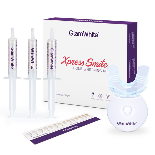 Tandblekningskit | GlamWhite Teeth Whitening Kit Xpress Smile