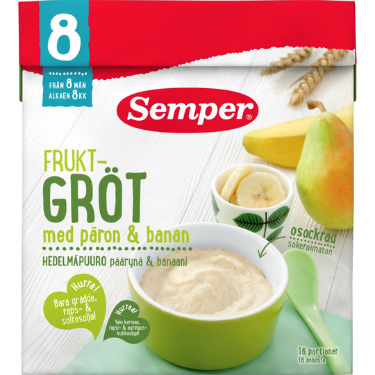 Semper Fruktgröt 8mån 480 g
