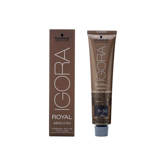 Permanent Anti-Ageing färg Igora Royal Absolutes Schwarzkopf Nº 5-50