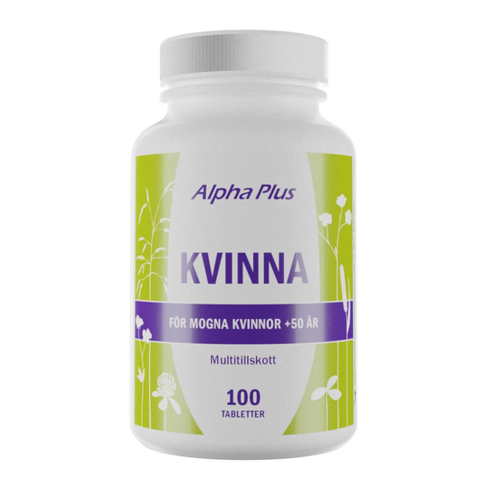 Alpha Plus Kvinna 100 tabletter