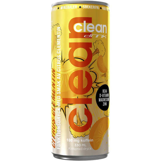 Clean Drink Citrus & Clementin 330 ml