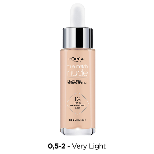 Loreal Paris True Match Nude Plumping Tinted Serum Very Light