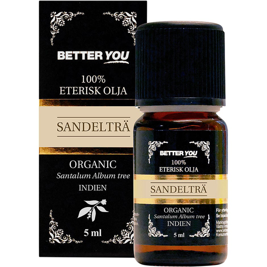 Sandelträolja EKO Eterisk, 5 ml Better You Serum & Ansiktsolja