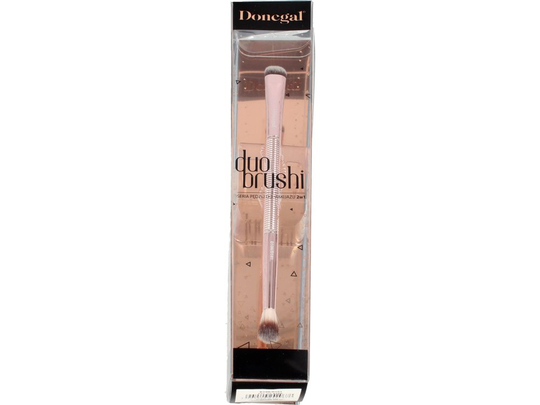 Donegal DONEGAL DUO BRUSHI 2in1 eyeshadow brush (4206) 1pc