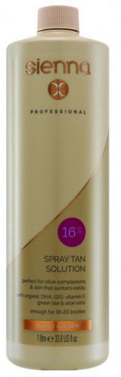 självbrännare Tanning Liquid 16% 1 liter veganbrun