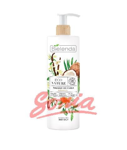 Bielenda Eco Nature Nourishing Body Lotion - Vanilla & Coconut Milk & Orange Blossom 400ml