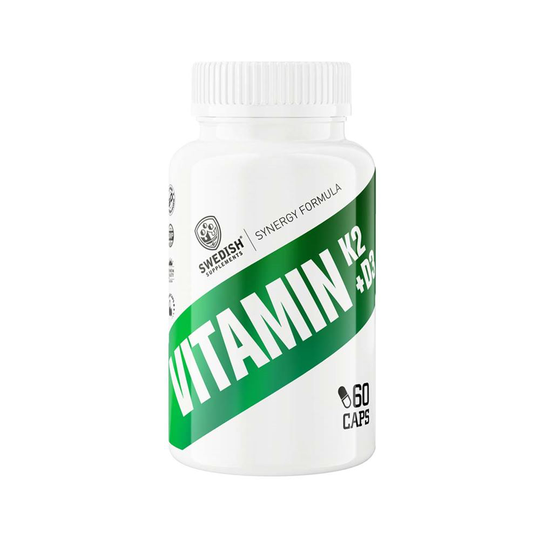 Vitamin K2 + D3, 60 Caps, Vitaminer