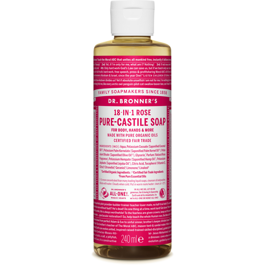 Dr.Bronner's Liquid Soaps Rose 236 ml
