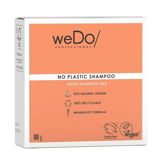 weDo No Plastic Shampoo Bar 80g