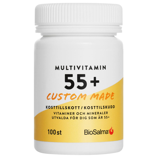 BioSalma Multivitamin 55+ 100 tabletter