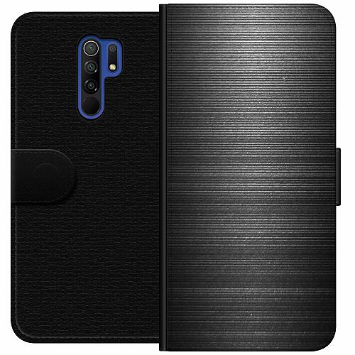 Xiaomi Redmi 9 Plånboksfodral Brushed Metal