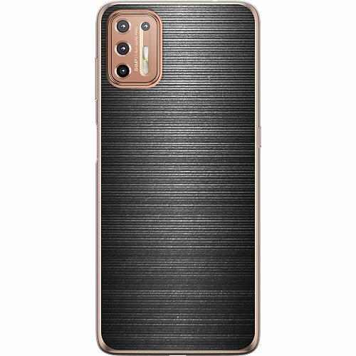 Motorola Moto G9 Plus Mjukt skal - Brushed Metal