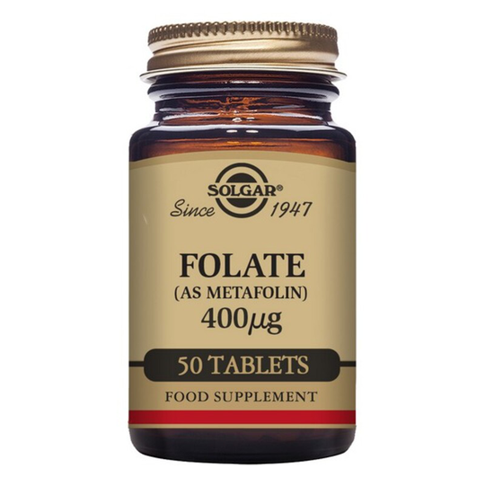 Folat (som metafolin) Solgar 400 mcg