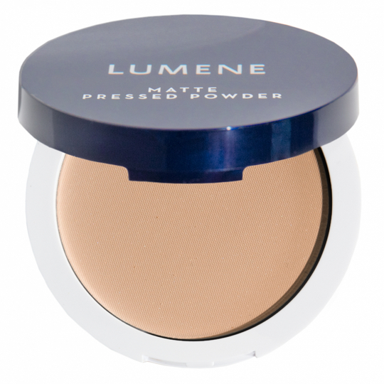 Lumene Matte Pressed Powder 4 Warm Beige