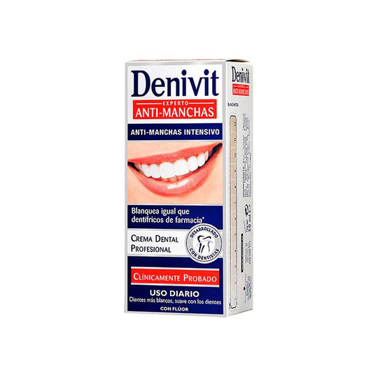 Tandkräm mot fläckar Denivit (50 ml)
