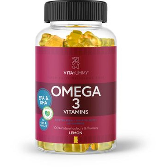 VitaYummy Omega-3 60 tuggtabletter