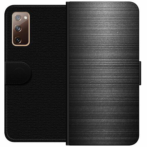 Samsung Galaxy S20 FE Plånboksfodral Brushed Metal