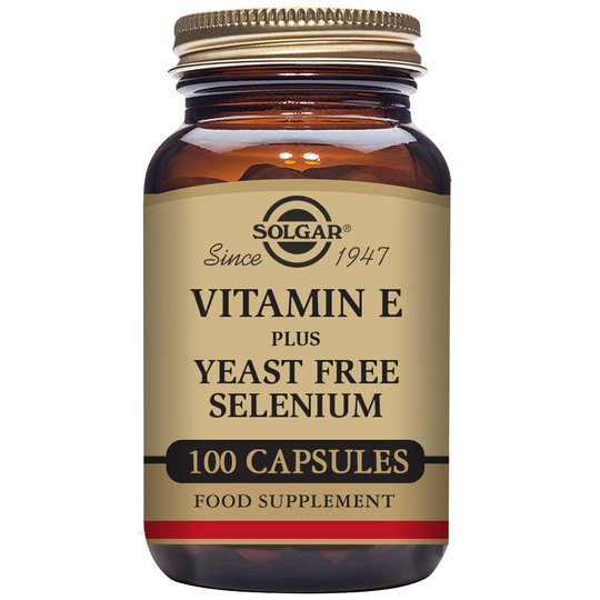 Vitamin E med selen Solgar